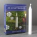 Box of 20 White Stearin Chime Candles
